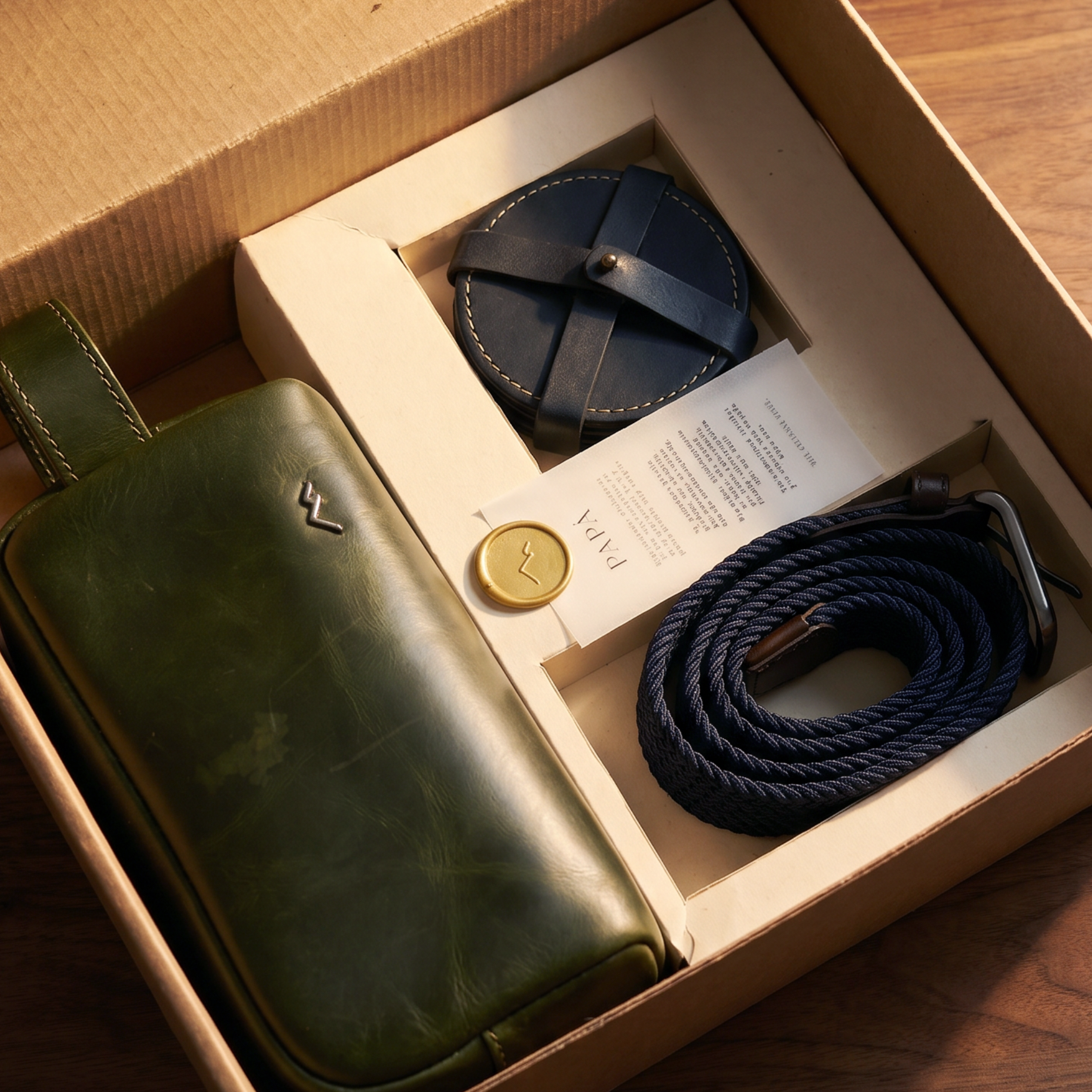 Kit LEGADO — Travel Bag + Correa Nylon + Set (4) Porta Vasos